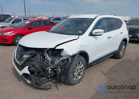 2019 Nissan Rogue Sv из США, поврежденный, VIN KNMAT2MT6KP519320